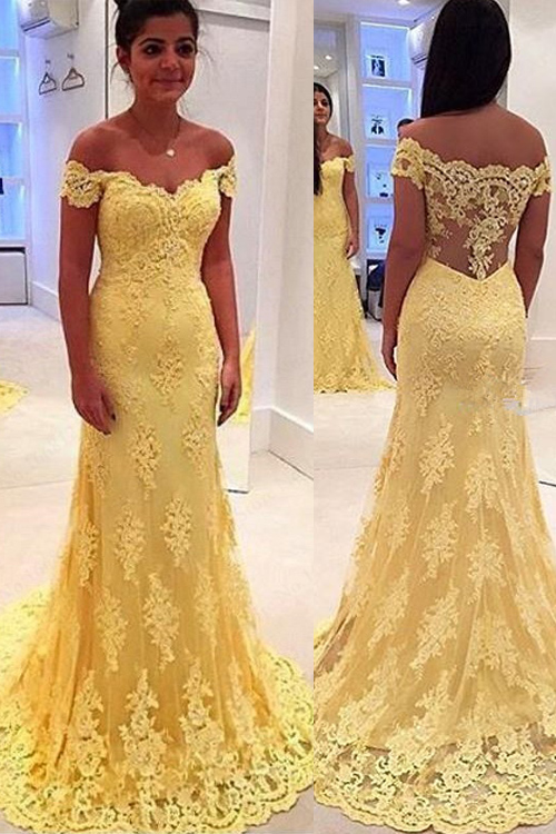 Yellow Prom Dresses Under 100 Dollars